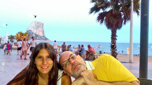 criscasteleiro's tweet photo. Felicidades papi. Gracias por todo. Te quiero mucho :) http://t.co/t760iYn9po