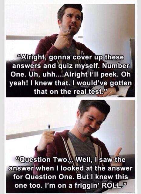 byreIatable's tweet image. Me studying for finals