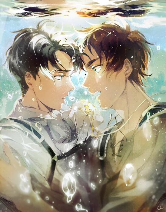 進撃の巨人画像bot Twitterissa 高画質リヴァイエレン 進撃の巨人 Http T Co Fgxjorcyem Twitter