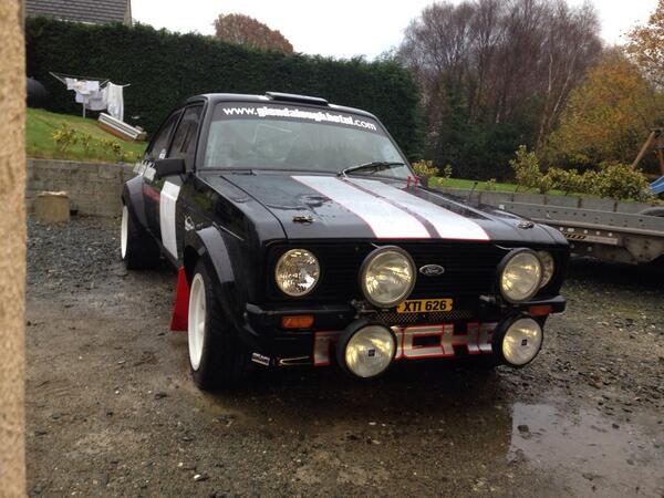 Damienflemming's tweet photo. Ready for the Killarney historics rally with Jason Roche !!! http://t.co/G2h4V0sIBi