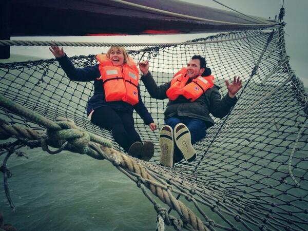 Wij zijn op #Terschelling! De boot overleefd en morgen zijn we allemaal terug om #italiaaans voor u te koken.