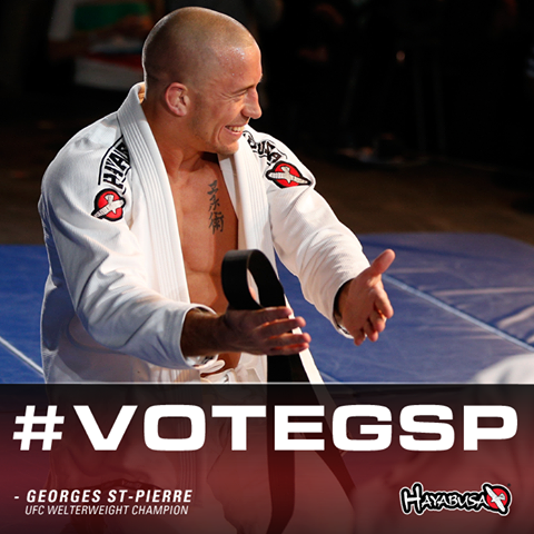 hayabusafight's tweet image. Get your votes in to put Georges St-Pierre on the EA SPORTS UFC cover! Who&apos;s #VoteGSP? Vote... ift.tt/1hHArfW