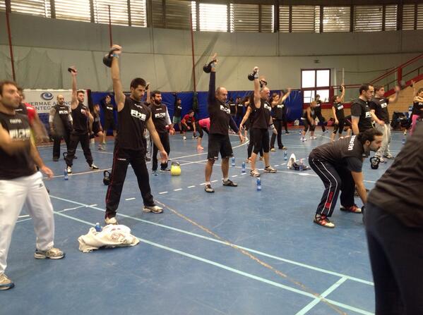 federpesistica's tweet image. In corso a Roma #kettlebellpower
