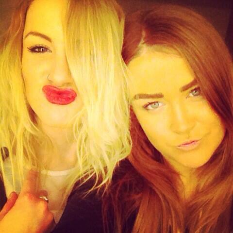 LilliMunro's tweet image. She made me look ginger. #2bears #astoria #