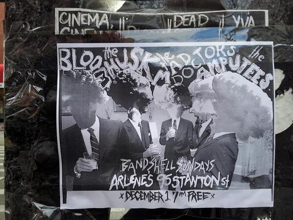 Bandshell's tweet image. Weekend is not over! @ArlenesGrocery #tonight 7pm #free #sundayfunday w/@TheAmputees, Bloom, @TheMadDoctors,The Husk