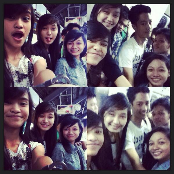 BebeJe_'s tweet image. With @imAngelDc @MchaelMaxX @ALouizaa @master_arvin #jhagat #ejay 😀