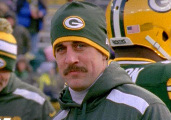 Jason Romano On Twitter Remember Aaron Rodgers And His Mustache Are Watching Always Watching Http T Co Vbgue4x2wq