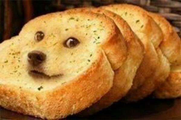 Doge on Twitter: "So garlic Such toast Very butter Was once bread http