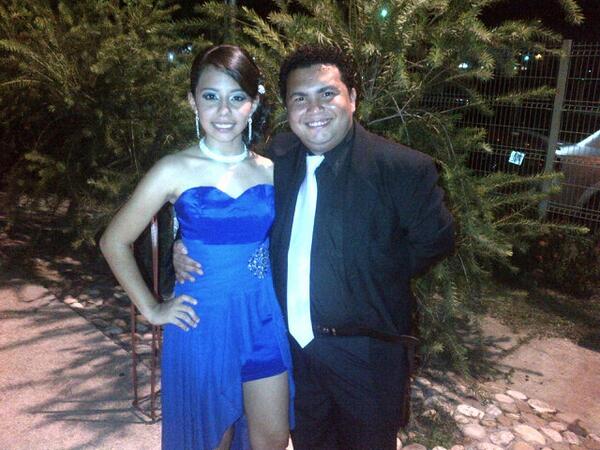 Con la hermosa @Lvfluitist en sus 15's