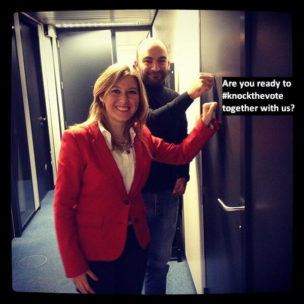 PES_PSE's tweet photo. Ready to #knockthevote for @MartinSchulz in #EP2014 w/ @AteneaMelgarejo @arashsaeidi + rest of us? #votePES #eutweets http://t.co/q72vTTaImQ