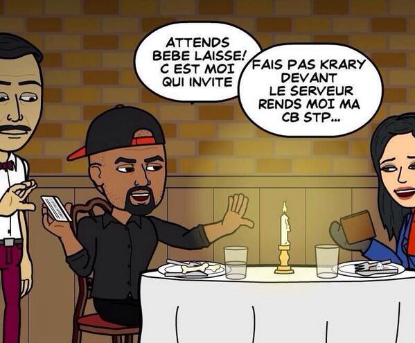 PerlesBitstrips's tweet image. Quand t'emmène ta copine au restaurant #bitstrips