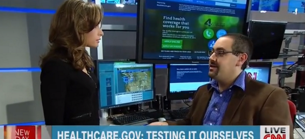 HealthcareGovIT's tweet photo. Damn >> RT @batchelorshow #ACA December 1, 2013, CNN crashes http://t.co/c5czHVSExc http://t.co/Nf1yk3nzVQ  http://t.co/WPtxsSUdz5