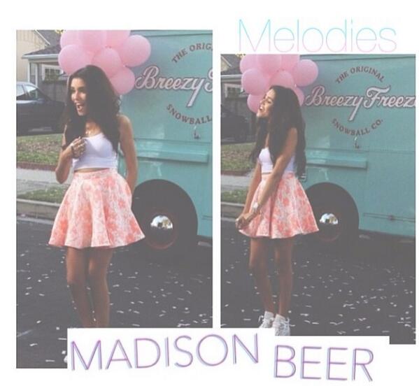 My favourite edit of madison beer! #melodies #madisonbeer #amazing #whitebows #can'tait
