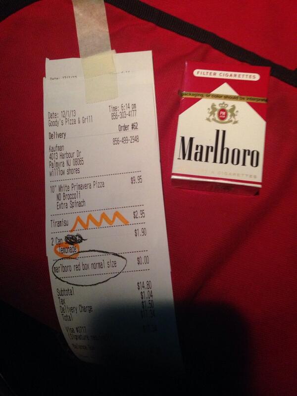 AugieShallow's tweet photo. Delivering good with a side of cigs...  @FJS219 @brittshallow http://t.co/hhzmWbapd3