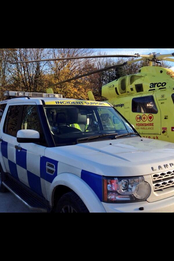 Our incident support vehicle #landrover accompanying the YAA. At its new air base