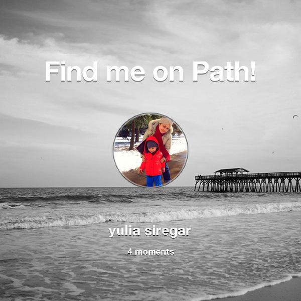 olaysbaha's tweet photo. Find me on #Path now! Go to: http://t.co/TLmcf2Vawg! #thepersonalnetwork http://t.co/tpOrIkeKZf