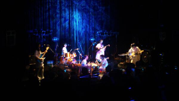 otherplacesAU's tweet photo. OOiOO blowing minds at WWW in Shibuya last Friday. Stoked to be there. @boredoms_info http://t.co/amVKNxYGEA