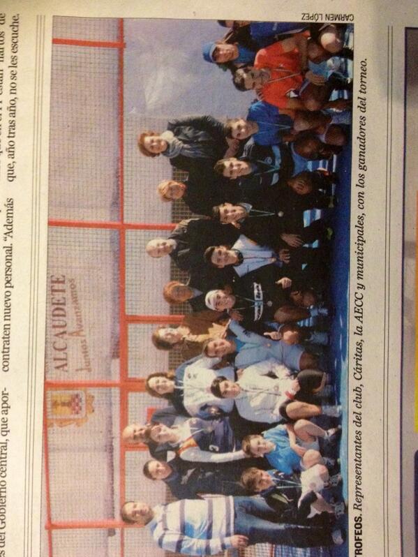 jespanadero's tweet photo. @PadelAlcaudete @aecc_es @_CARITAS @aytoalcaudete en @DiarioJAENes http://t.co/0BJ8Kf8fuN