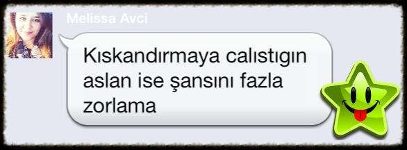 HUYSUZ_AYI's tweet photo. Aslan;

Kıskandırmaya çalıştığın Aslan ise şansını fazla zorlama. http://t.co/GAuZO2JkCN