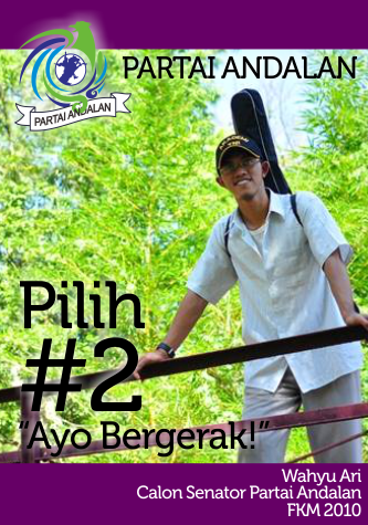 AndhicaSA's tweet photo. @PartaiAndalan : "Ayo Bergerak! Dirimu terlalu Luar Biasa untuk sekedar diam. :)" http://t.co/6bzOKSp81O