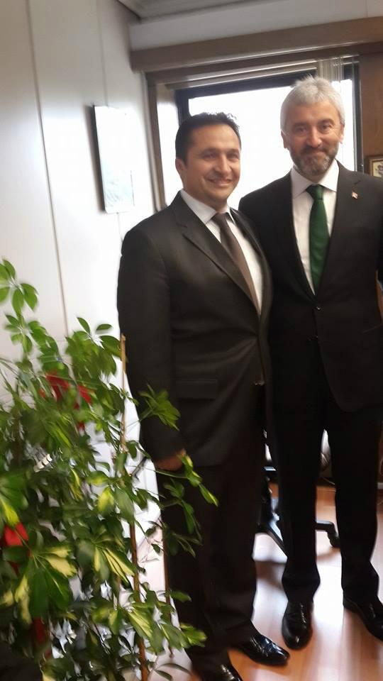Ordu Büyük Şehir Belediye Başkan Adayımız Enver Yılmaz İle birlikte...