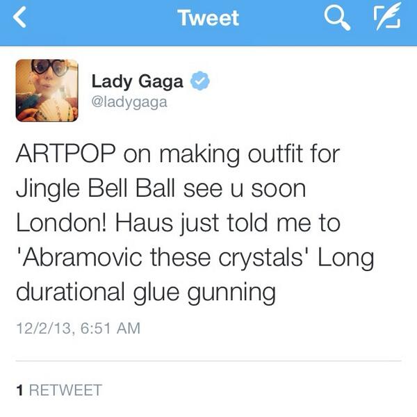 StvEvans's tweet image. YAAAAAASSSS GAGA!!!!! #FirstRetweet