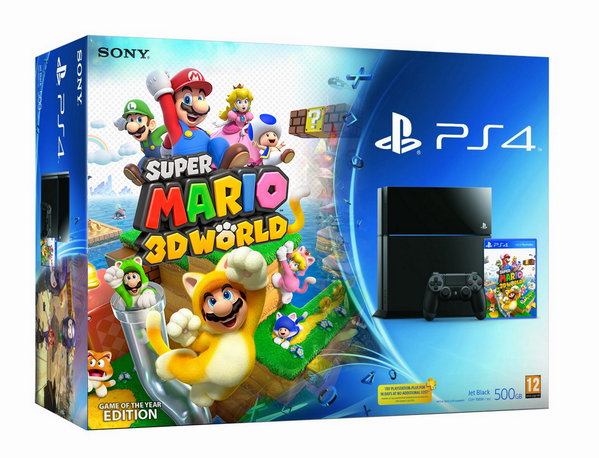 George Brayστο X: New #PS4 bundle with Super Mario 3D Worlds