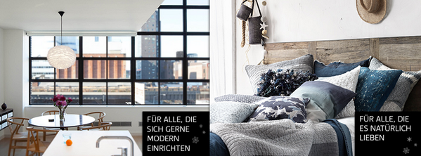 Heute: #Geschenke für alle, die es modern (bit.ly/1k0H3nY) oder natürlich lieben (bit.ly/18xnlAU)!