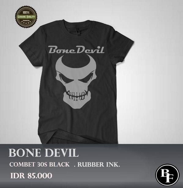 butterfly_ind's tweet photo. ready stock tshirt bone devil idr 85k. http://t.co/AAID4j8n6f