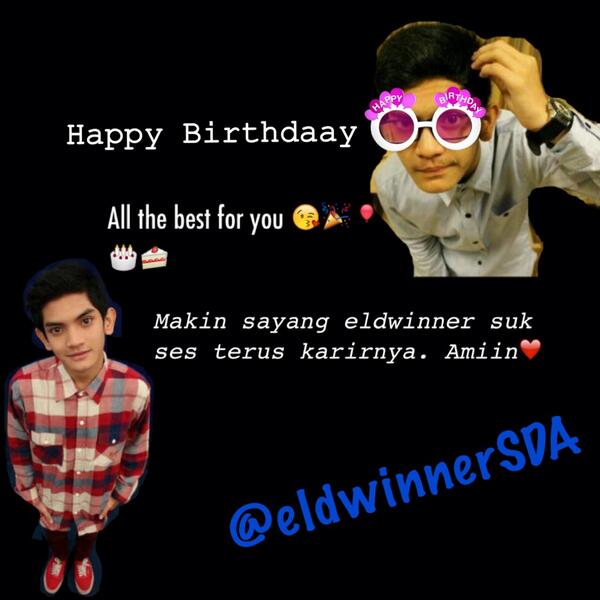 EldwinnerSDA's tweet photo. @eldwin_STANZA selamat ulangtahun bang eld sukses terus karirnya makin syg sama eldwinner☀️ hehe ini buat kak eld:* http://t.co/lWncGeIREu