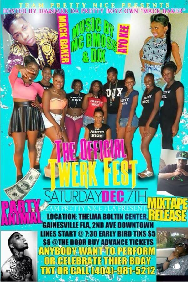 AyoKeeMusic's tweet image. I’m performing L.I.V.E in Gainesville, Fl @ the “TWERK FEST” SATURDAY!!!!! | Hosted by @KingMackBaker #SOLDOUTEVENT