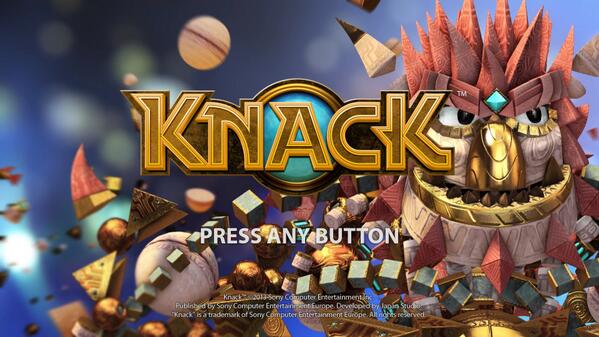 Push__Share's tweet image. Time to give KNACK its fair share of playtime #PS4share