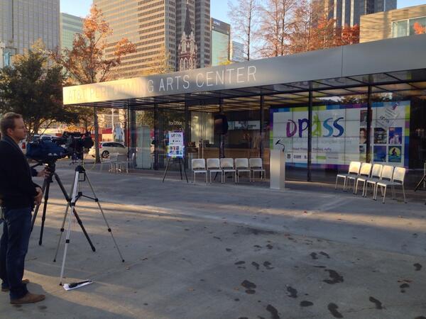ATTPAC's tweet image. We're all set up at the Information Center &amp;amp; ready for the big announcement! #DPASS