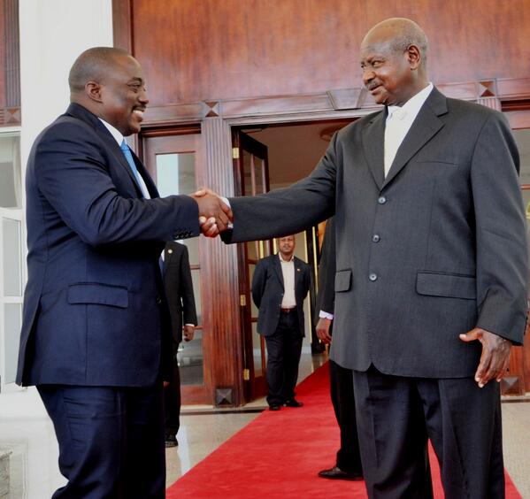 newvisionwire's tweet photo. DRC: #Museveni and #Kabila meet in Entebbe over Congo peace #m23 http://t.co/i6Xyahjzys http://t.co/mOZnndi4dE