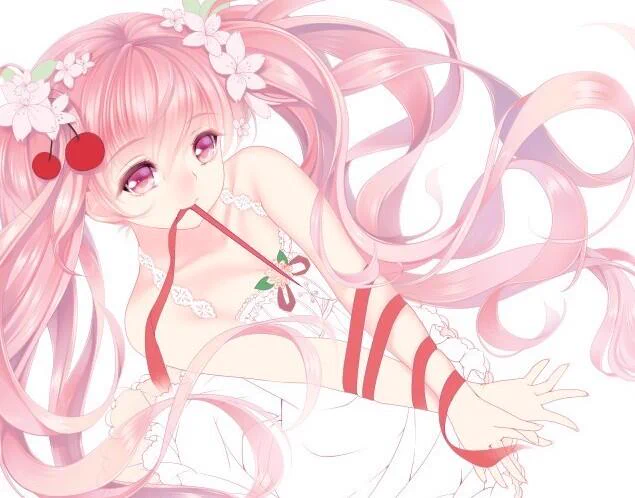 友人の新刊にゲスト一枚～キャラは大好きな桜ミクです!塗り作業進行中です。 