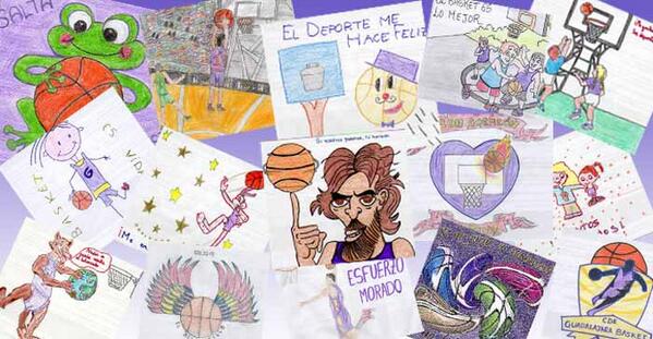 deportesNA's tweet photo. Esta son algunas de las pegatinas que están llegando para el concurso del @GuadaBasket . El día 9 finaliza el plazo. http://t.co/nzZLB8oATy