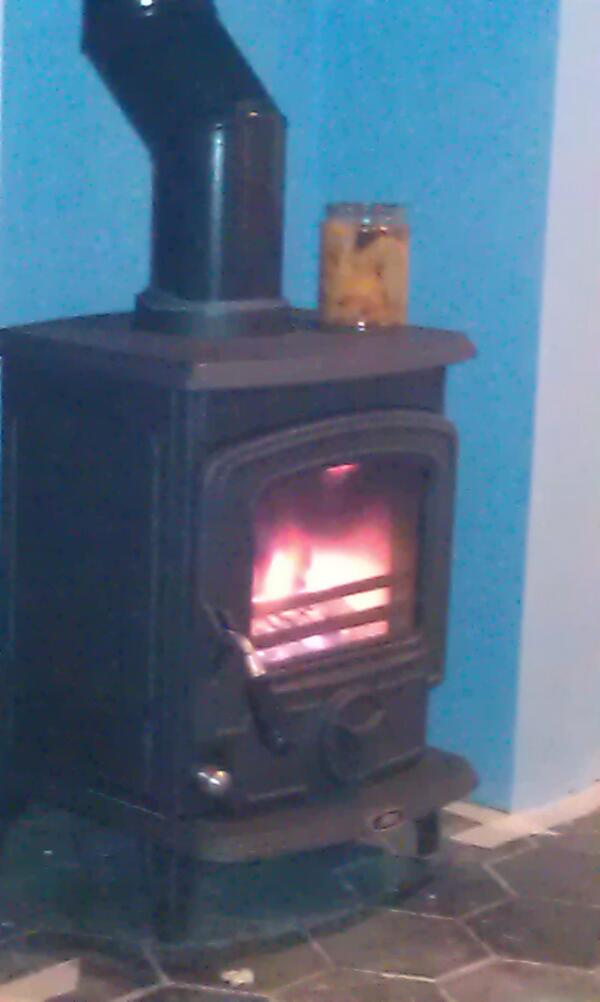 Thanks to the team <a href="/cambridgestoves/">Cambridge Stoves</a> my new stove is in and my house is toasty!