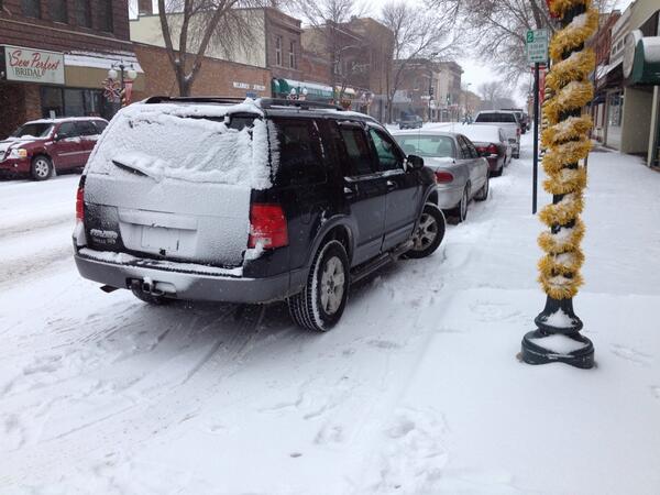 HopeLynna's tweet image. I rock at parallel parking! Look at all that room! #soembarrasing