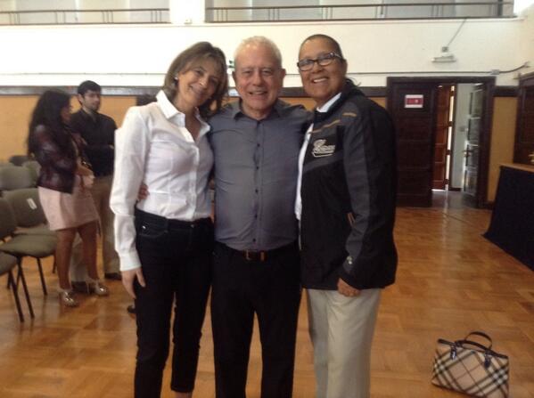 Con Geralda Paulista y Marcial Losada, en el congreso ICF de Chile...todo un privilegio...