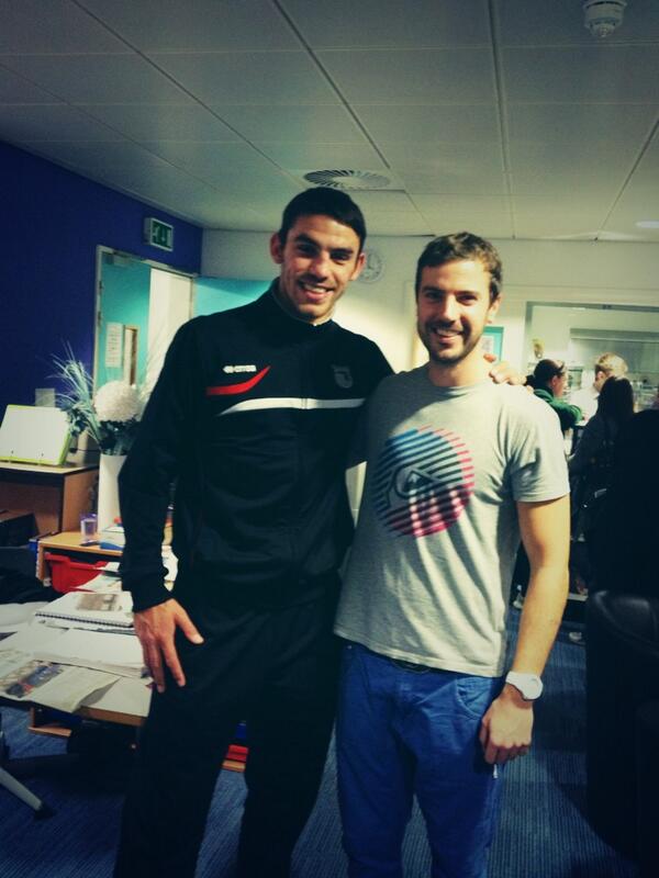 boogs84's tweet image. Met @shaunpearson5 tonight, top bloke :)