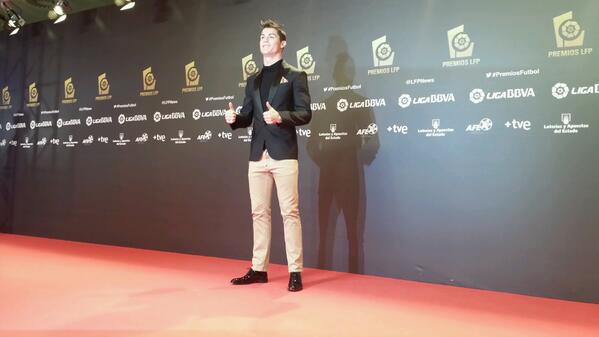 LaLiga's tweet image. Llega a la alfombra roja de #premiosfutbol @Cristiano Ronaldo