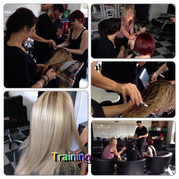 NewtownHair's tweet photo. Training time #newtownhair. http://t.co/uAFZC84Ig8