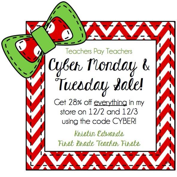 firstgradefirst's tweet image. Today is the day!!! 28% off everything! #tpt #teachersfollowteachers #teacherspayteachers teacherspayteachers.com/Store/Kristin-…