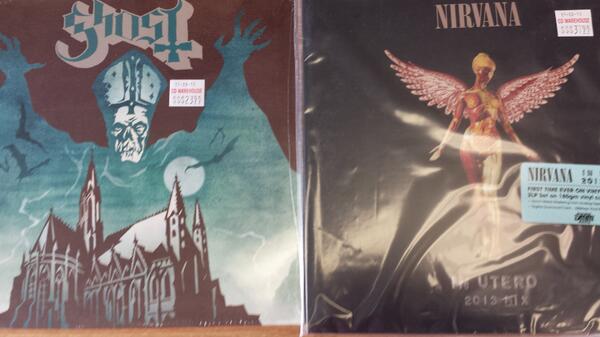 glueporn's tweet photo. @Jeriney CD Warehouse Gladstone still has a few record store day items! http://t.co/uDVBsfNLHB