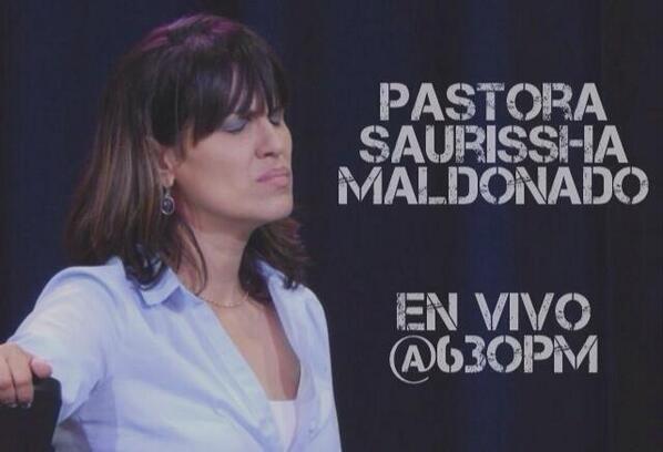 RadioODV's tweet photo. Hoy @ 630PM, EN VIVO desde West Palm Beach, FL tendremos a la pastora Saurissha Maldonado. http://t.co/bcDdz0XA9O http://t.co/hfATJlafhH