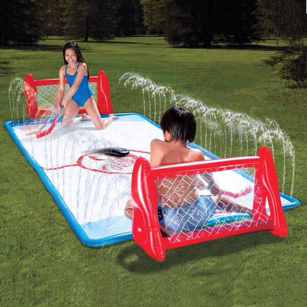 Mini Hockey Slip N Slide.