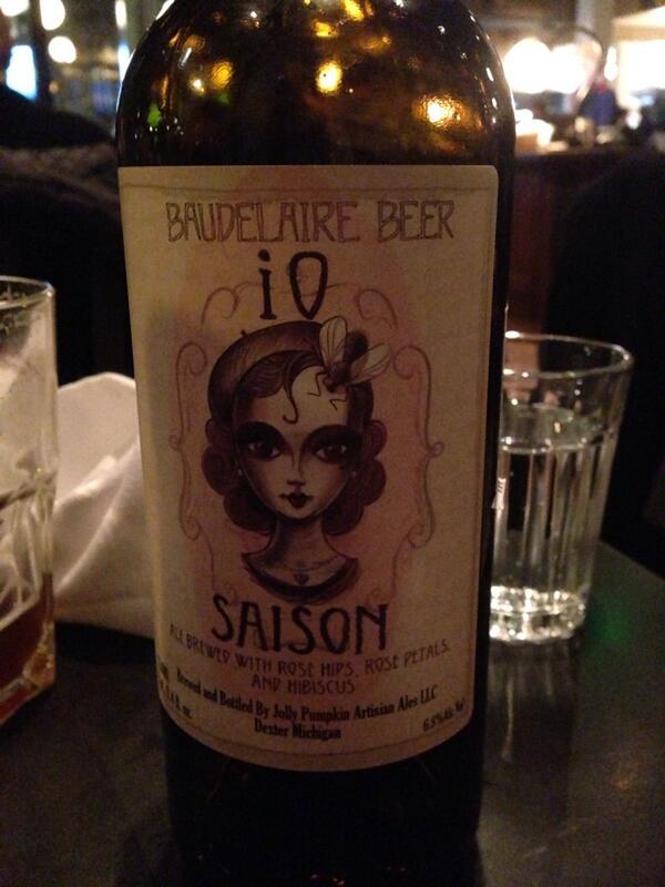 Off the rare and funky beer list at the Kirkland Tap and Trotter, amazing!!! <a href="/tapandtrotter/">KirklandTap&Trotter</a>