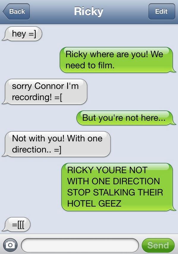 O2LTexts's tweet image. gosh Ricky