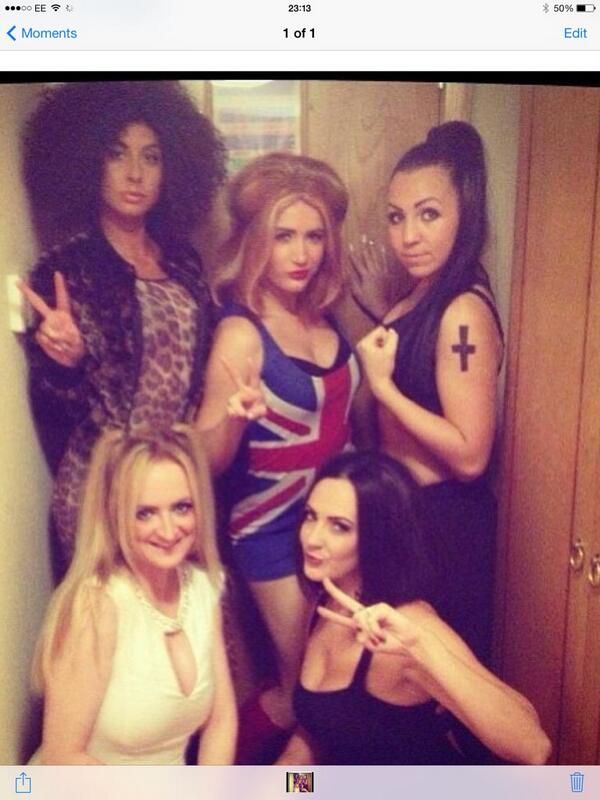 ConnellGemma's tweet photo. Electra as the spice girls last night in Coventry ✌️✌️girl power http://t.co/QMqdAlO6aF