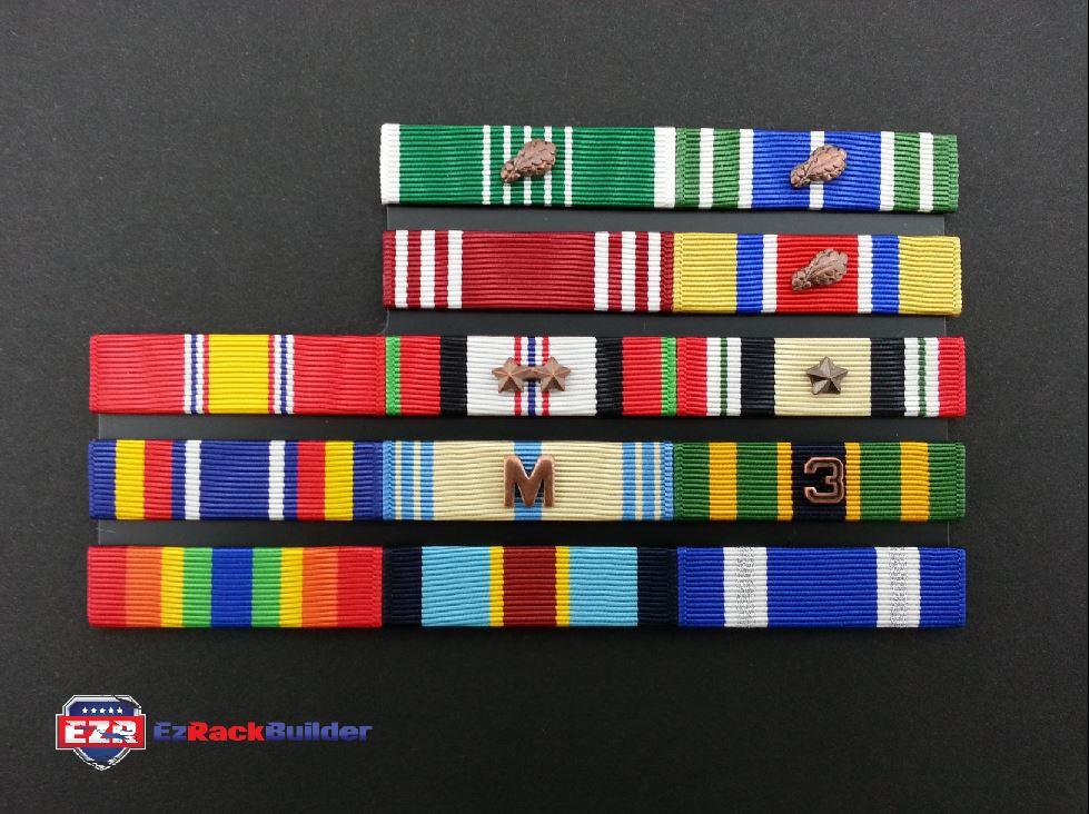 build my rack ribbons army